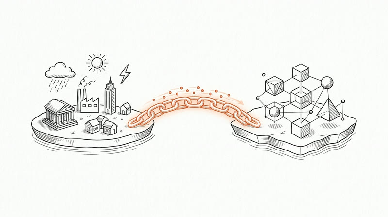 Ilustración del artículo: Chainlink, el puente de la tokenización